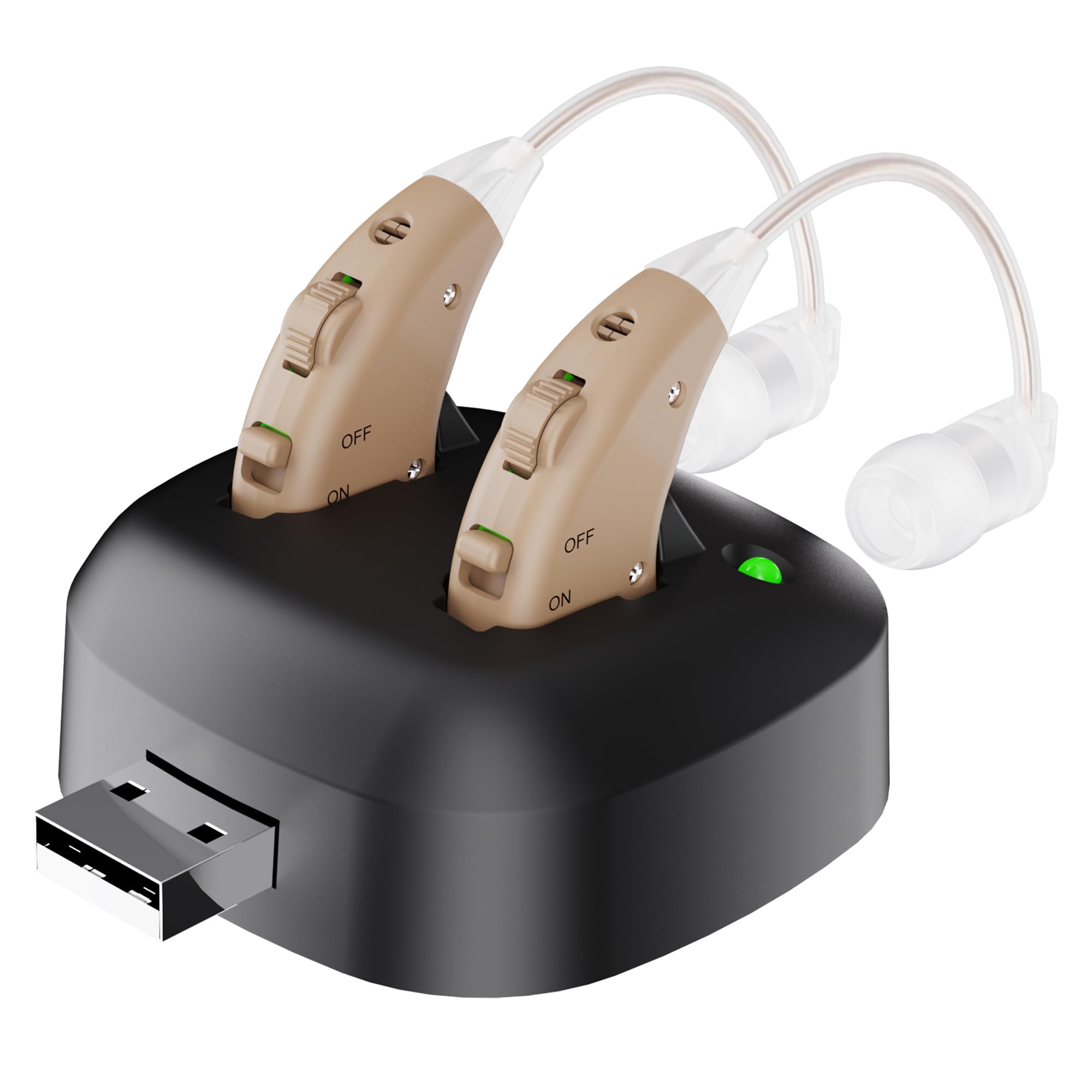 Rechargeable Digital BTE Hearing Aid